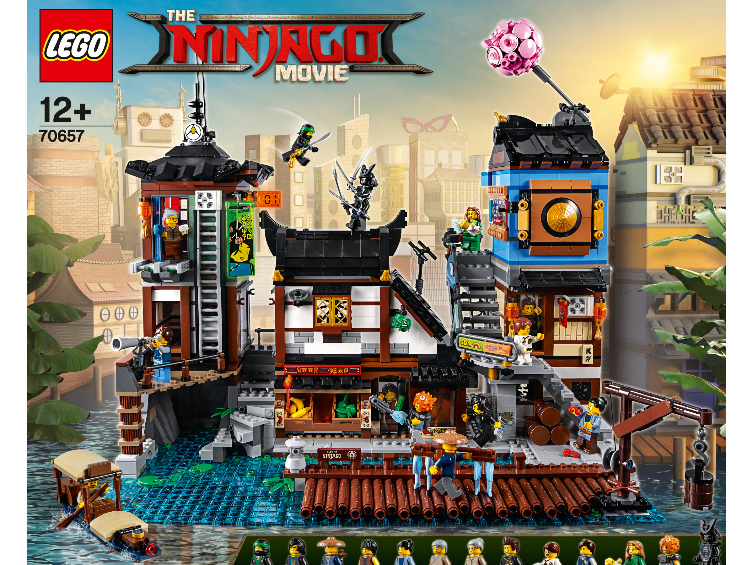 lego ninjago ciudad